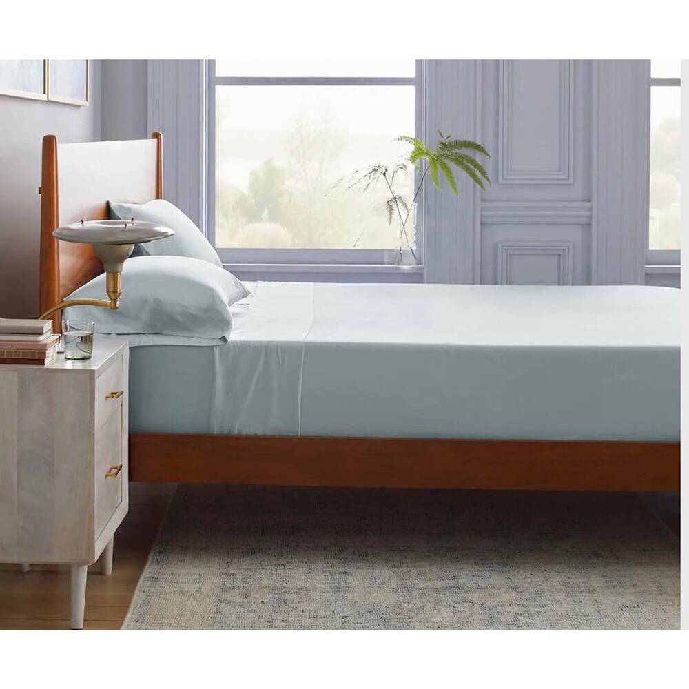 Quince Bamboo 4 piece Sheet Set size Queen color Mist - Picture 2 of 7